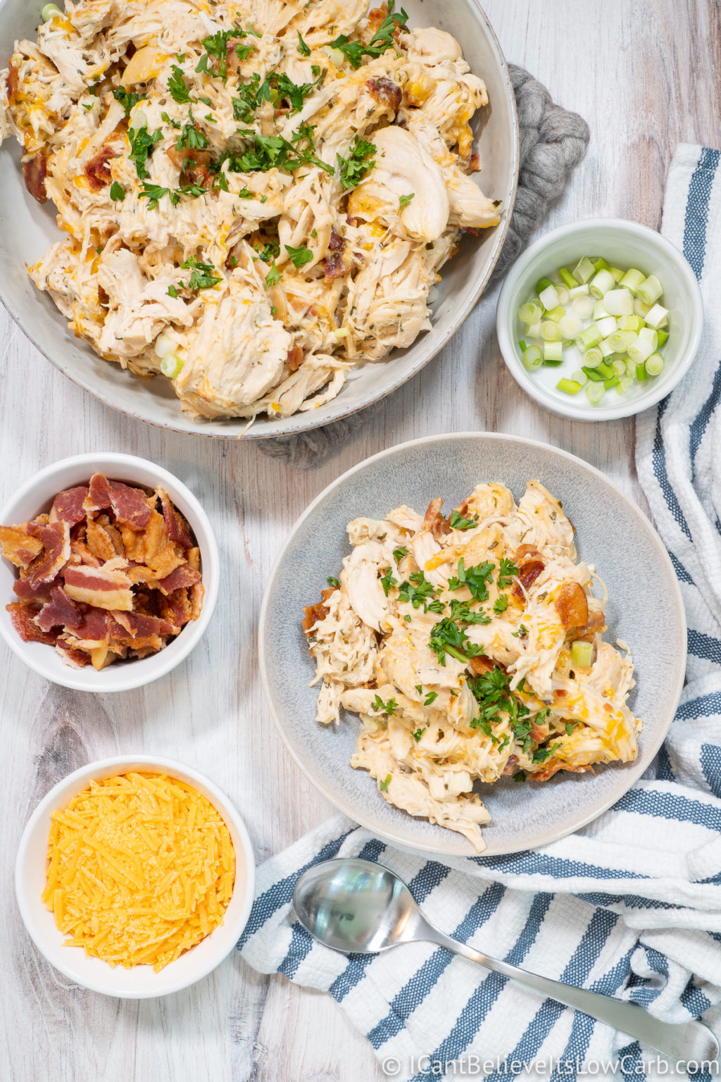 Keto Crack Chicken Recipe (Slow Cooker Crock Pot Chicken)