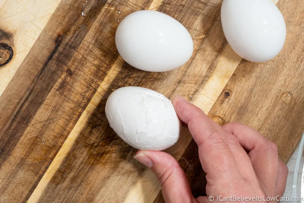 Cracking Boiled Eggs