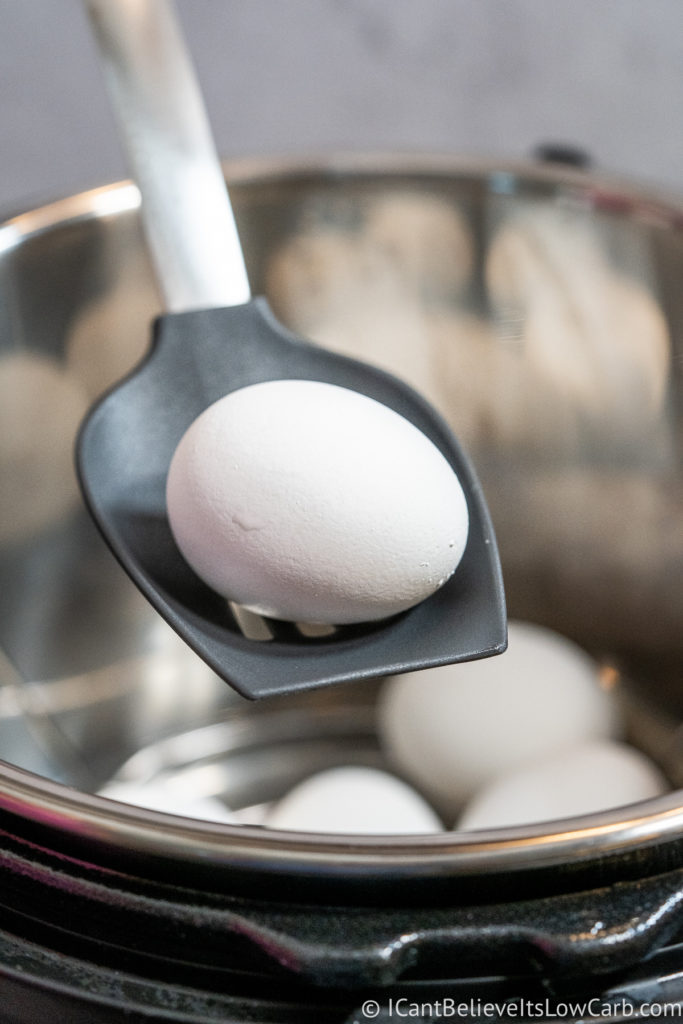 Taking Hard Boiled Eggs out of the instant pot