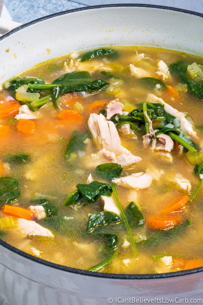 Low Carb Chicken Soup