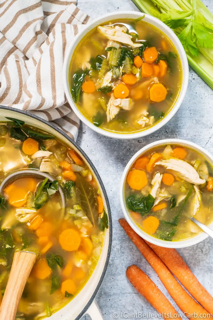 How to make Keto Chicken Soup