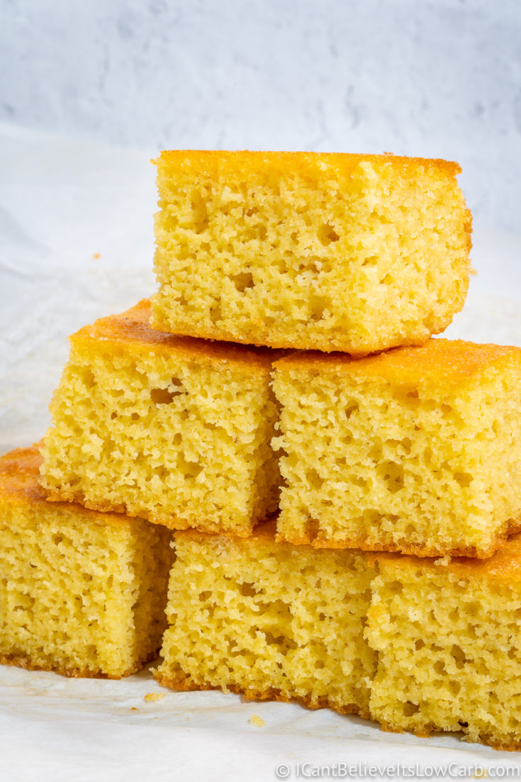 Best Low Carb Keto Cornbread Recipe (Moist & Flavorful)