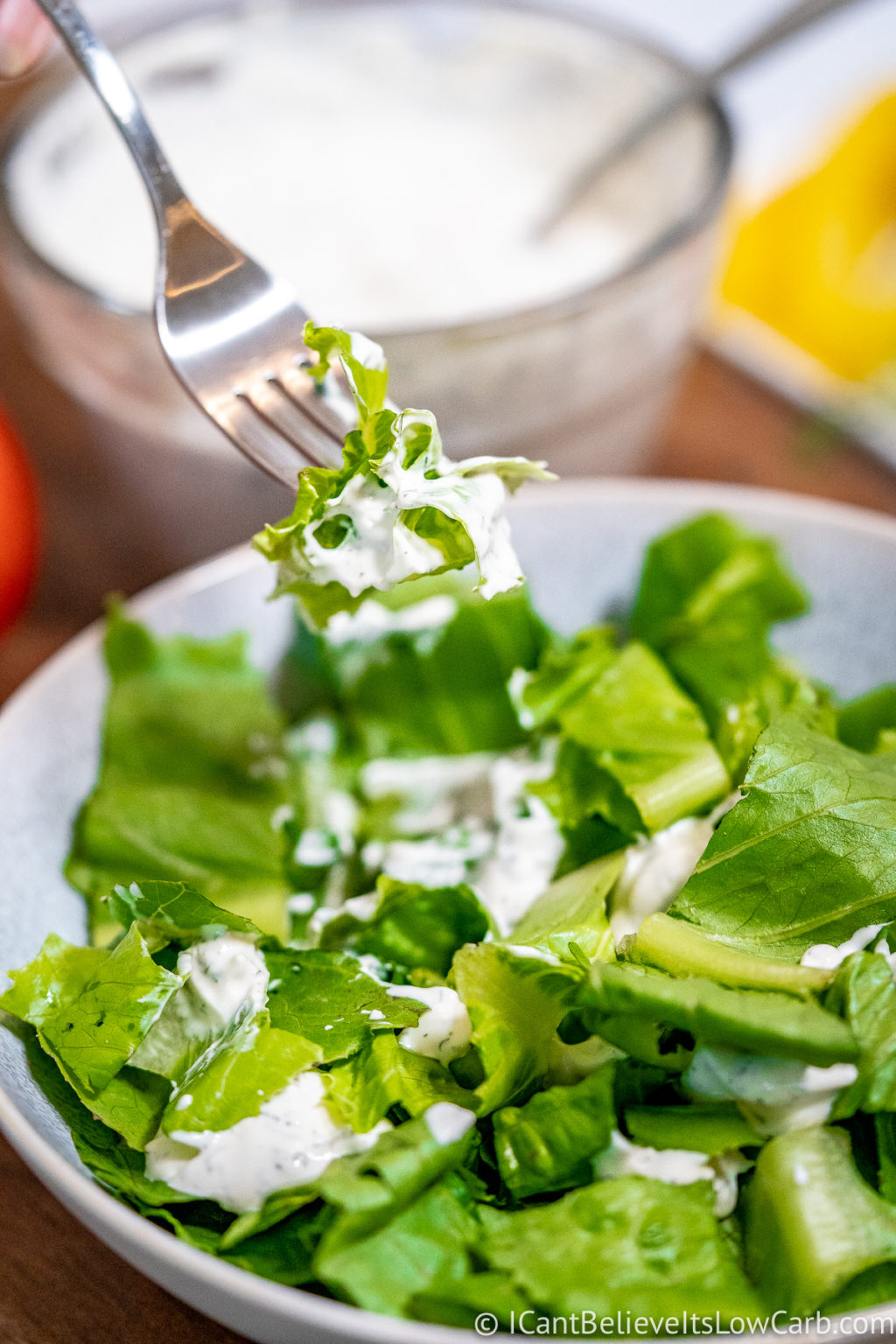 Easy Low Carb Keto Ranch Dressing Recipe (Homemade Dip)