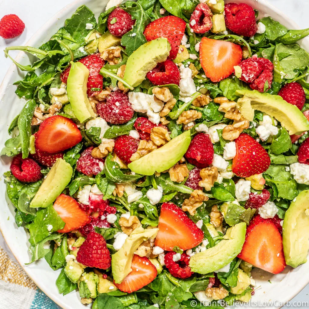 Strawberry Salad with feta