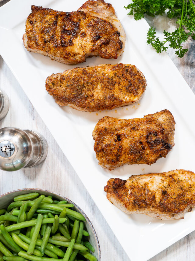 Quick and Easy Air Fryer Pork Chops Story