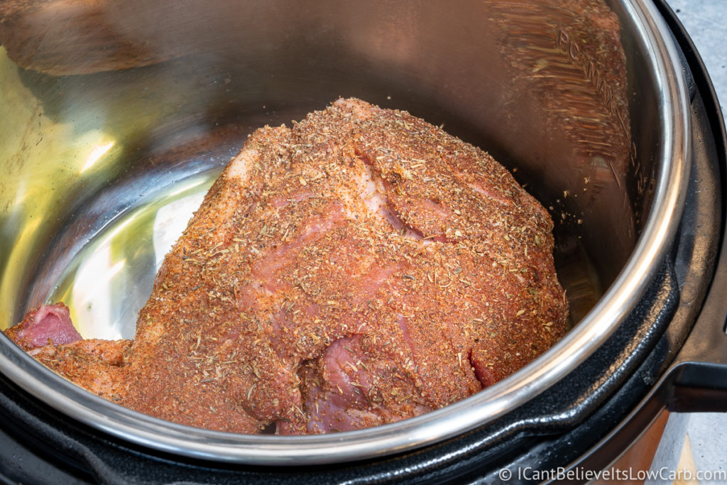 Searing Pork Roast in the Instant Pot