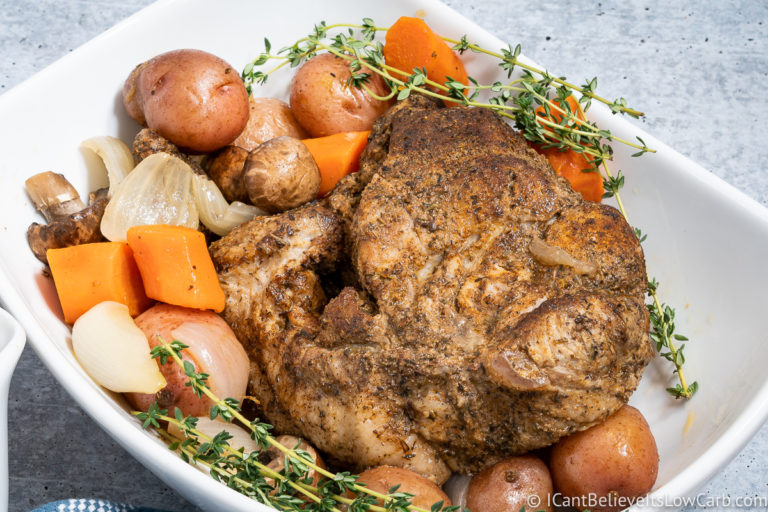 Instant Pot Pork Roast Recipe (with Gravy & Vegetables)