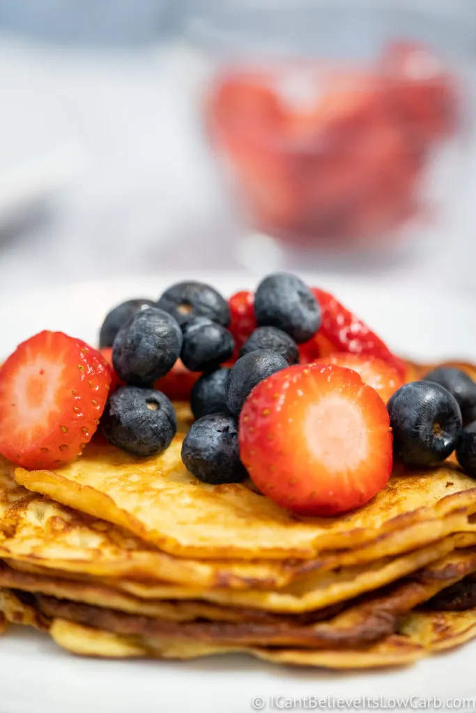Best Keto Pancakes with Cream Cheese