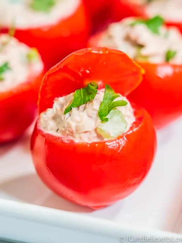 Tuna Stuffed Tomatoes Recipe Story