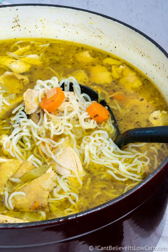 Best Keto Chicken Noodle Soup Recipe