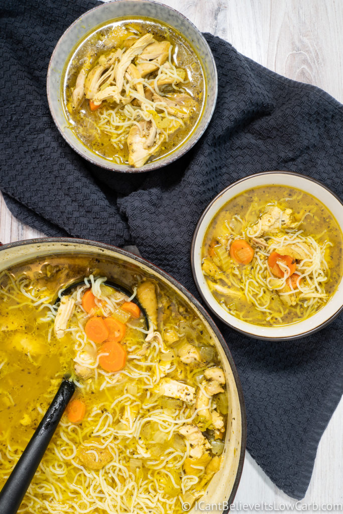 Best Low Carb Chicken Noodle Soup Recipe