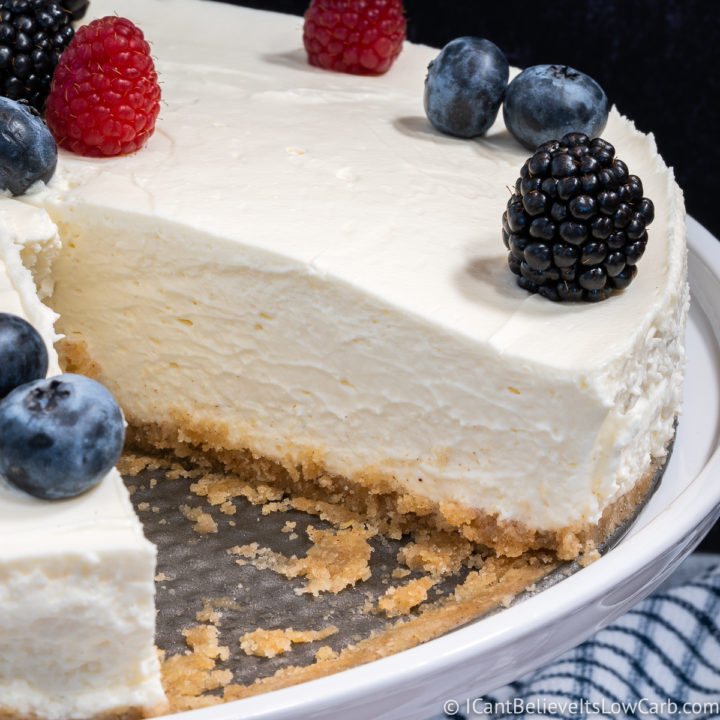 Perfect Keto Cheesecake Recipe | BEST Low Carb Cheesecake