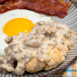 Keto Biscuits and Gravy Recipe