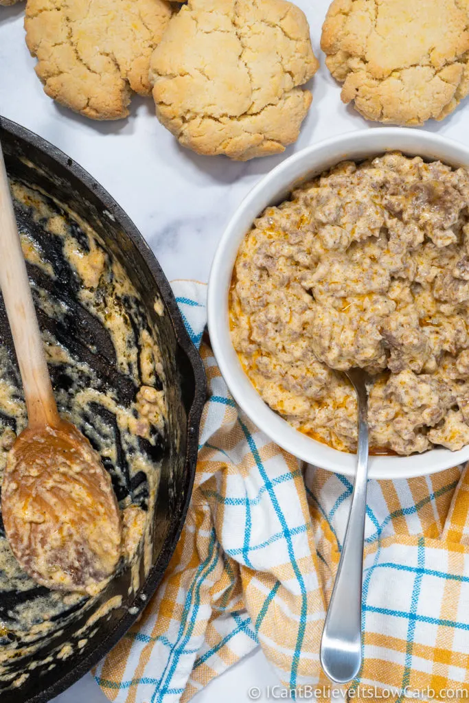 Country Style Keto Sausage Gravy